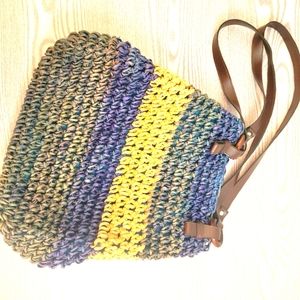 NWOT Crochet shoulder bag